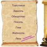 Cмертные грехи в православии: сколько их
